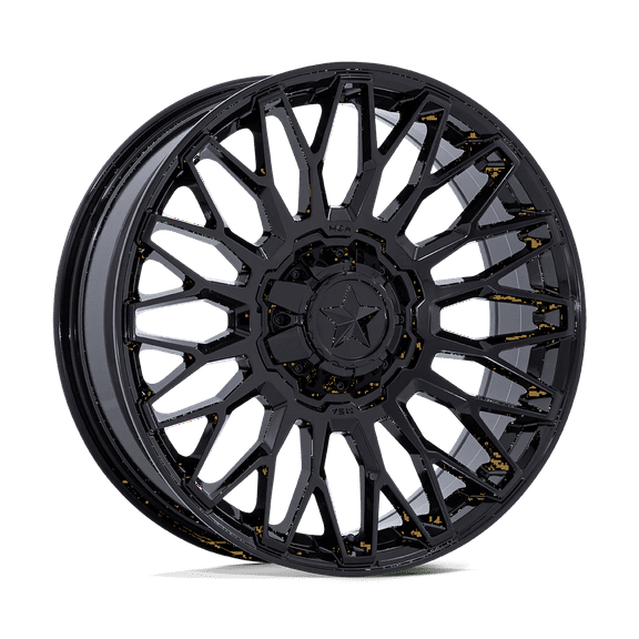 MSA Offroad Wheels Cast Aluminum Wheel MA050 15x7 5x4.5 G-BLK 10mm, MA050BX15701210