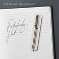 thumbnail image 4 of 2 Sets Fabulously Flat Paper Pens, Flat Paper Bookmark Pens, Multi-Purpose Fabulously Flat Paper Pens for Writing and Marking Pages, Practical Black Ink Double-Sided Ultra-Thin Paper Pen (2pcs), 4 of 7