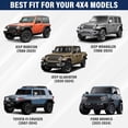thumbnail image 3 of Parabrisas Sunshade EcoNour Jeep para Wrangler, Gladiator, 3 of 9