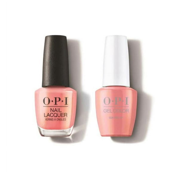 OPI GelColor & Nail Lacquer Polish COMBO Set [Sun-rise Up B001] POWER OF HUE Collection Summer 2022 * BEAUTY TALK LA *