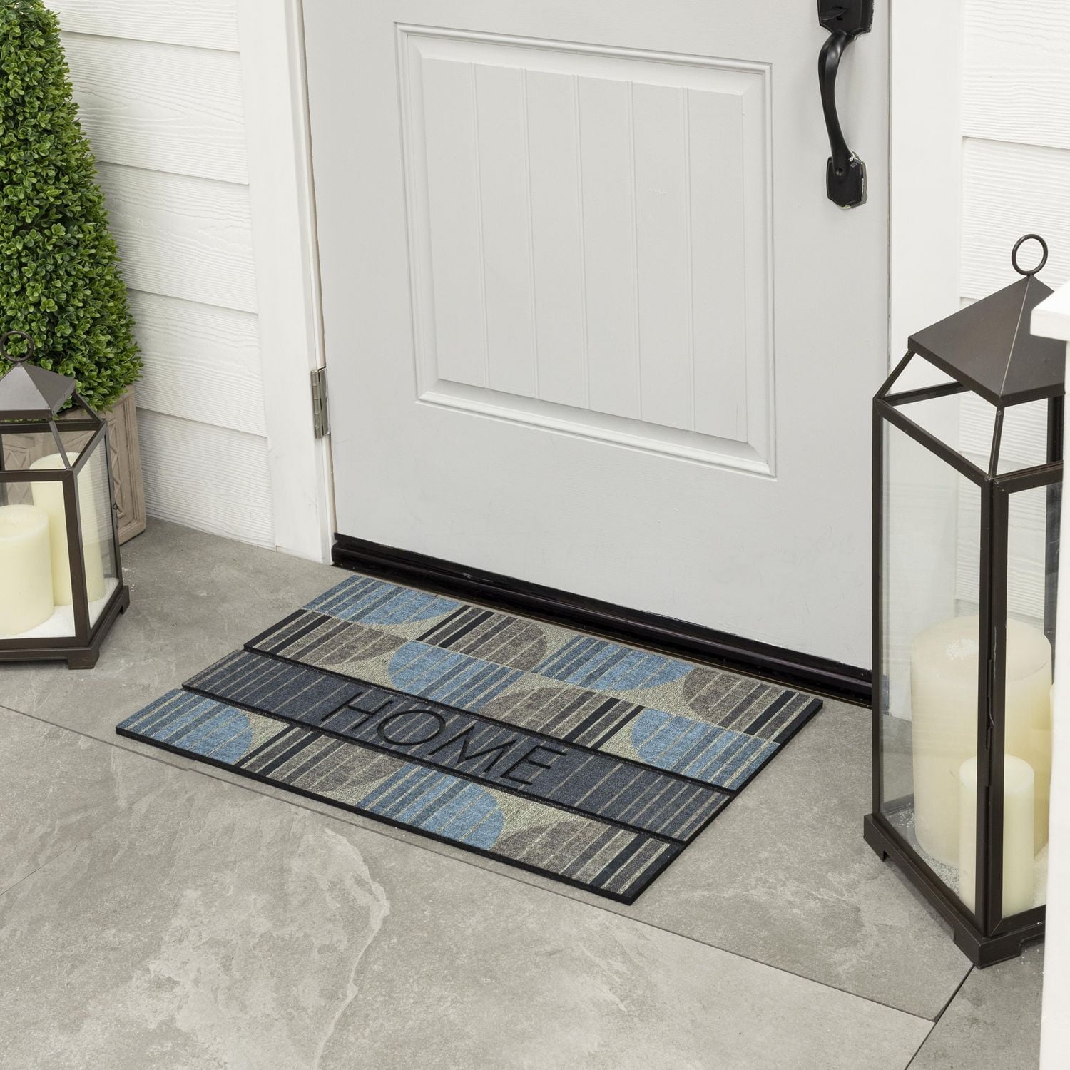 Mohawk Home Century Lines Neutral 1' 6" X 2' 6" Door Mat
