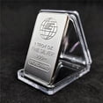 thumbnail image 2 of Lingote de plata, 35 g, 999+, plata fina, 1 onza, conmemorativo, 2 of 3