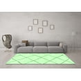 thumbnail image 3 of Ahgly Company Indoor Rectangle Solid Green Modern Area Rugs, 5' x 8', 3 of 4