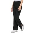 thumbnail image 3 of Calvin Klein Jeans Women's High Rise Flared Slit Hem Jeans Black Size 31, 3 of 4