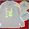 thumbnail image 5 of Pokemon Card Game Shirt Girl's Characters Pastel Pikachu Tee T-Shirt Crewneck, 5 of 7
