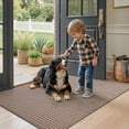 thumbnail image 6 of FRABE Washable Door Mat Indoor Entrance 48x72, Dirt Trapper Front Door Mats with Absorbent Interior and Non-Slip Rubber Backing, Entryway Doormat, Beige, 6 of 10