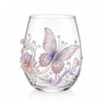 thumbnail image 2 of Nature Animal Glass Tumbler, 15 Fl Oz Large Capacity 2D Character Drinking Cup with Sunlit Decorative Details, Clear Beverage Glass for Water, Tea, Juice, Coffee, Home, Office & Gift Giving, 2 of 8