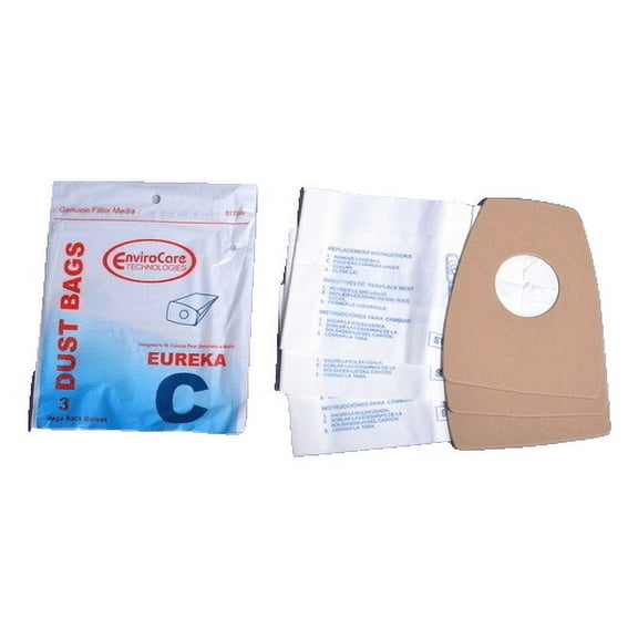 Eureka Paper Bags C,3PK,Non-Micro Part-817SW