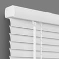 thumbnail image 4 of Lumino Vinyl Cordless Room Darkening Mini Blinds, White, 34"W x 60"L, 4 of 4