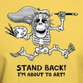 thumbnail image 3 of CafePress - Stand Back! T Shirt - Men's Classic Graphic T-Shirt, 3 of 4