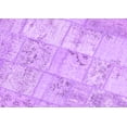 thumbnail image 1 of Ahgly Company Indoor Rectangle Patchwork Purple Transitional Area Rugs, 2' x 4', 1 of 4