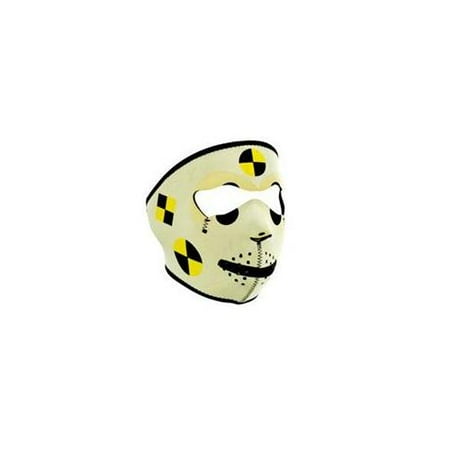 Zan Headgear Neoprene Face Mask, Crash Test Dummy
