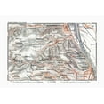 thumbnail image 2 of Baedeker 14x11 White Modern Wood Framed Museum Art Print Titled - Klosterneuburg Region Austria - Baedeker 1910, 2 of 4