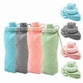 thumbnail image 2 of Collapsible Silicone Water Bottle, BPA-Free Reusable Foldable Bottle for Travel Camping Gym, 2 of 9