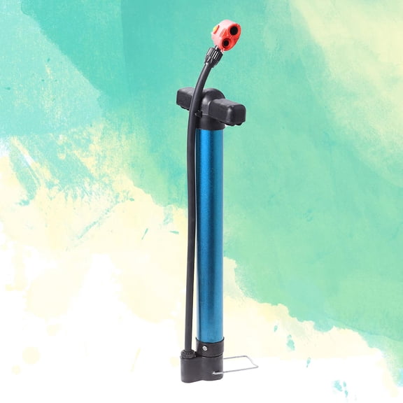 OUNONA Sports Ball Pump with Pin Needle Inflator for Basketball Football (Blue)
