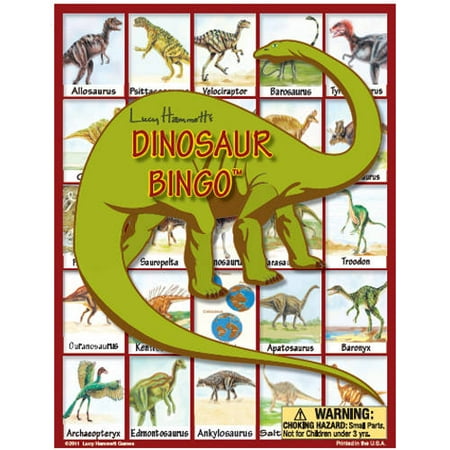 Life Picture Bingo - Lucy Hammett Dinosaur Bingo