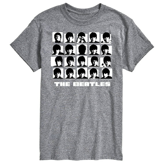 The Beatles - Hard Days Night Grid Ryb - Men's Short Sleeve Graphic T-Shirt