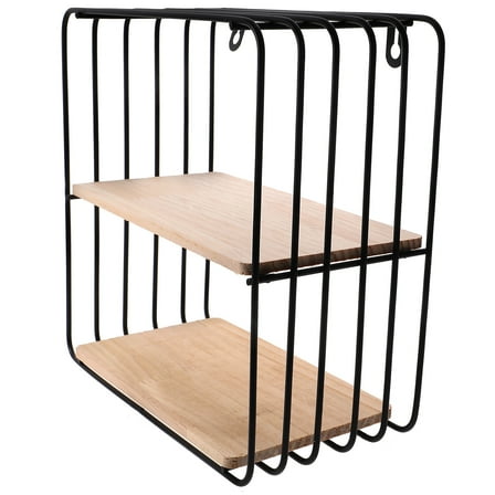Floating Shelf for Wall Decorative Wall Shelf Metal Wall Storage Rack for Kitchen Living Room