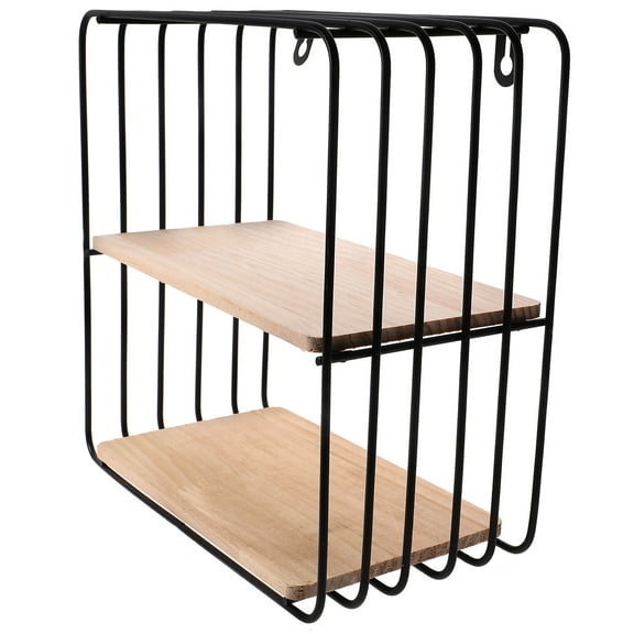Floating Shelf for Wall Decorative Wall Shelf Metal Wall Storage Rack for Kitchen Living Room