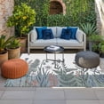 thumbnail image 2 of Farmhouse Wildflower Outdoor Rug for Patio/Deck/Porch, Non-Slip Large Area Rug 6 x 9 Ft, Spring Summer Watercolor Floral Plant Indoor Outdoor Rugs Washable Area Rugs, Camping Rug Carpet Runner, 2 of 8