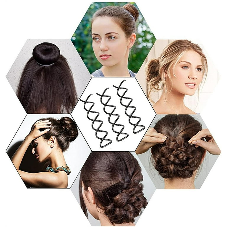 Topkids Accessories Hair Grips & Pins For Women & Girls - Bobby Pins, Kirby Grips, Small Hair Clips (65mm, Blonde Gold, 40pc