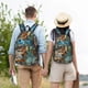 thumbnail image 4 of Easygdp Whimsical Cats Night Cafe Mochila de Lona Resistente para Laptop, Compatible con Laptops de 15 a 17 pulgadas, Ideal para Escuela, Trabajo y Viajes-Medium, 4 of 5