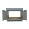 thumbnail image 4 of Vanity Art VA4039G Vanity Cabinet with Knockdown, Gray - 39 x 21 x 32.5 in., 4 of 4