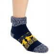 thumbnail image 2 of Game Day by MUK LUKS Unisex Short Heat Retainer Socks, Michigan, One Size Fits Most, 2 of 3