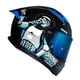 thumbnail image 2 of Casco Integral Shaft Trooper Negro Brillo Azul Talla S, 2 of 3