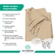 thumbnail image 3 of Kit Malla Sombra 6x4 100% Impermeable + Ganchos Fijacion beige CH Sky Green HJMGKT130000, 3 of 9