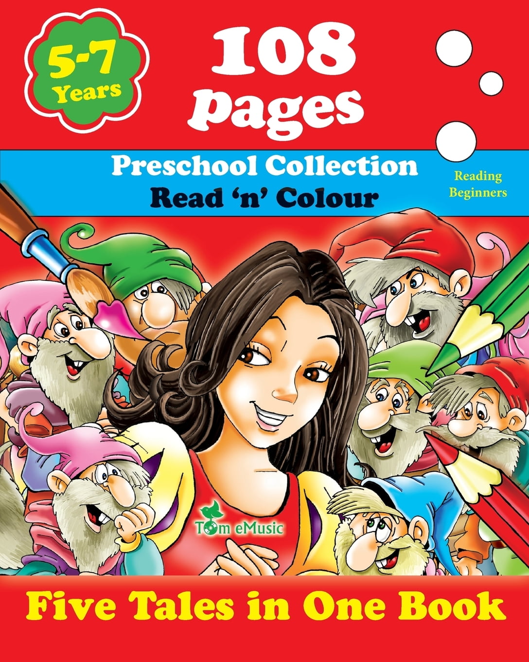 Download Five Tales in One Book : Read 'n' Color Your Fairy Tale - Preschool Collection - Coloring ...