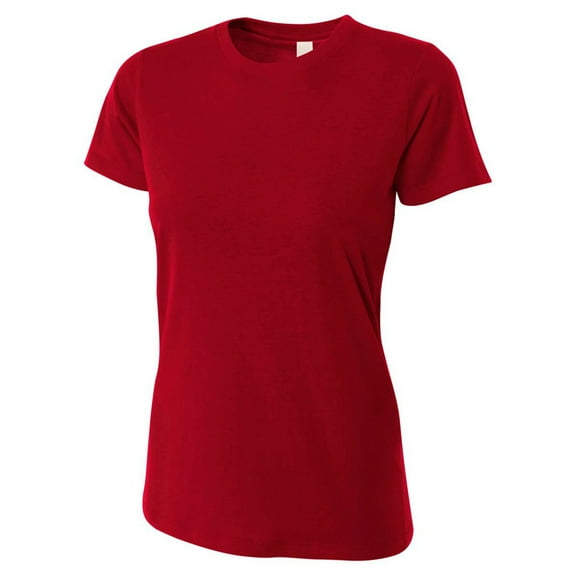 A4 Womens Combed Ring spun Short Sleeve Tee