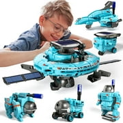 MUSICOZY 6-in-1 Building Science STEM Kits,STEM Projects for Kids Ages 8-12 12-16, Solar Robot Kit Space Toys Birthday Gifts for 8 9 10 11 12 13 14 15 16 Year Old, Boys Girls