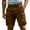 77#Coffee, variant on Men's Summer Casual Shorts, Cargo-Shorts, Short Pants for Golf, Athletics, Running, Fishing, and Hiking Light Green XL