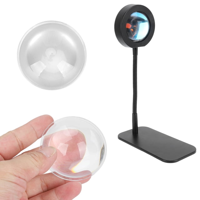Lente Convexa, Lente De óptica LED Que Convergencia En Rayos De Luz De Rendimiento Estable Instalación Fácil Para Telescopios Para Al Aire Libre Para Lupa Para Lámparas De