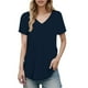 thumbnail image 1 of Camisa de mujer de manga corta, elegante y casual - Corte holgado, poliéster y spandex con diseño en los hombros - Varios tamaños disponibles, 1 of 5