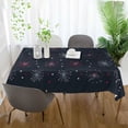 thumbnail image 3 of Yayeee Tablecloths 60" x 120" Rectangle Wrinkle Resistant Party Table Cover, Starry Night Pattern, 3 of 8