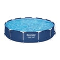 thumbnail image 1 of Piscina Redonda Steel Pro Bestway Azul con Bomba de Filtro multicolor, 1 of 12