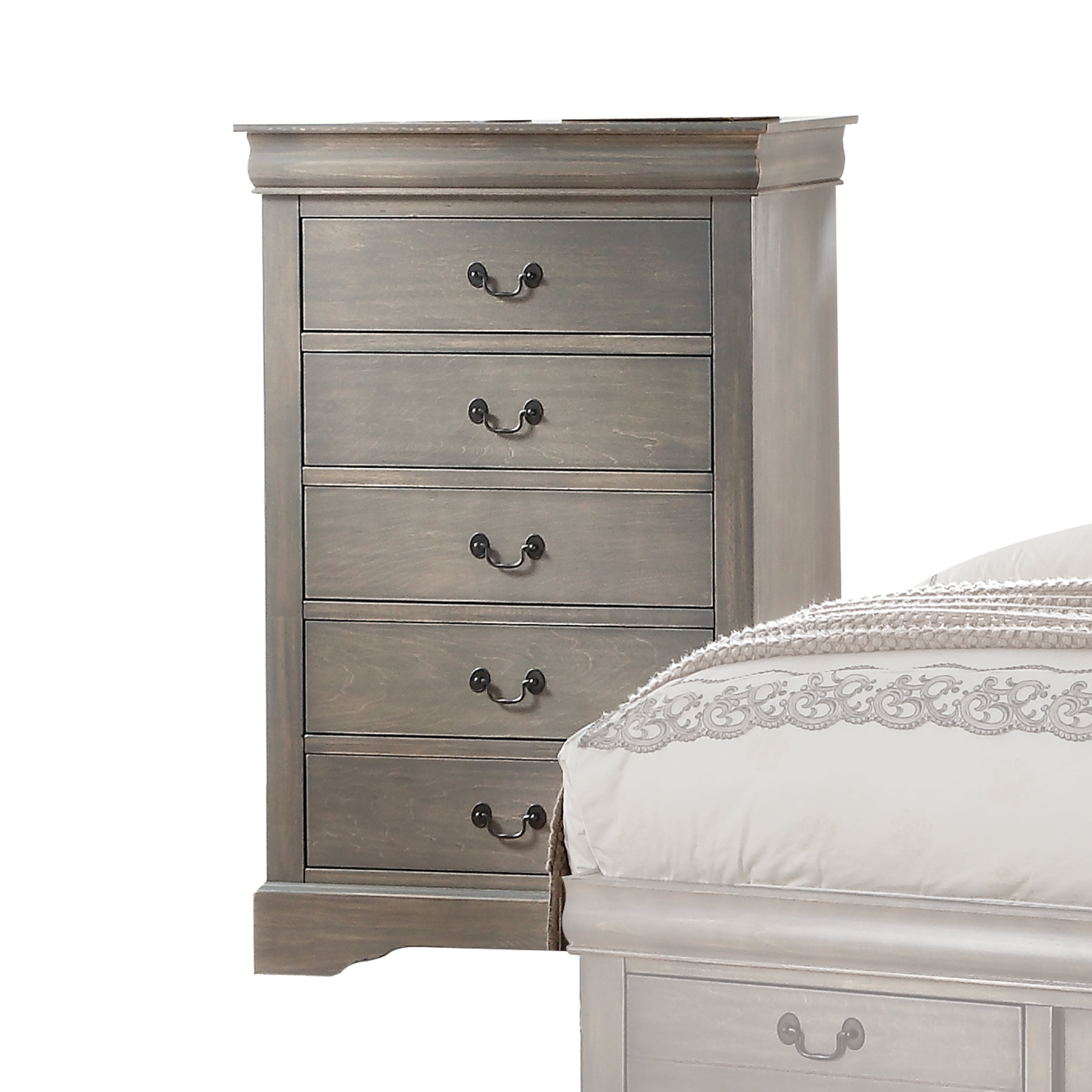 Acme Furniture Louis Philippe III 5-Drawer Chest 24506
