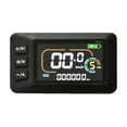 thumbnail image 2 of Tong Advanced LCD Display For E Systems With 5 Pin Interface ABS Housing IP65 Handlebar Mount For 22.2mm 24V 60V Wired Connection, 2 of 6