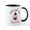 White/Black Inside, variant on CafePress - Just Call Me Cupcake Mug - 11 oz Ceramic Mug - Novelty Coffee Tea Cup