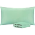 thumbnail image 1 of NTBAY Juego de 4 fundas de almohada Queen 100% microfibra cepillada de 1800 hilos, súper suaves y acogedoras, resistentes a las arrugas, la decoloración y las manchas con cierre de sobre, fundas de al, 1 of 4
