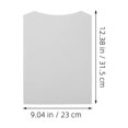 thumbnail image 2 of unbranded 100Ud Inserto De Cartón Para Camisas Color Claro Para Empaque Y Organización Profesional De Prendas, 2 of 8