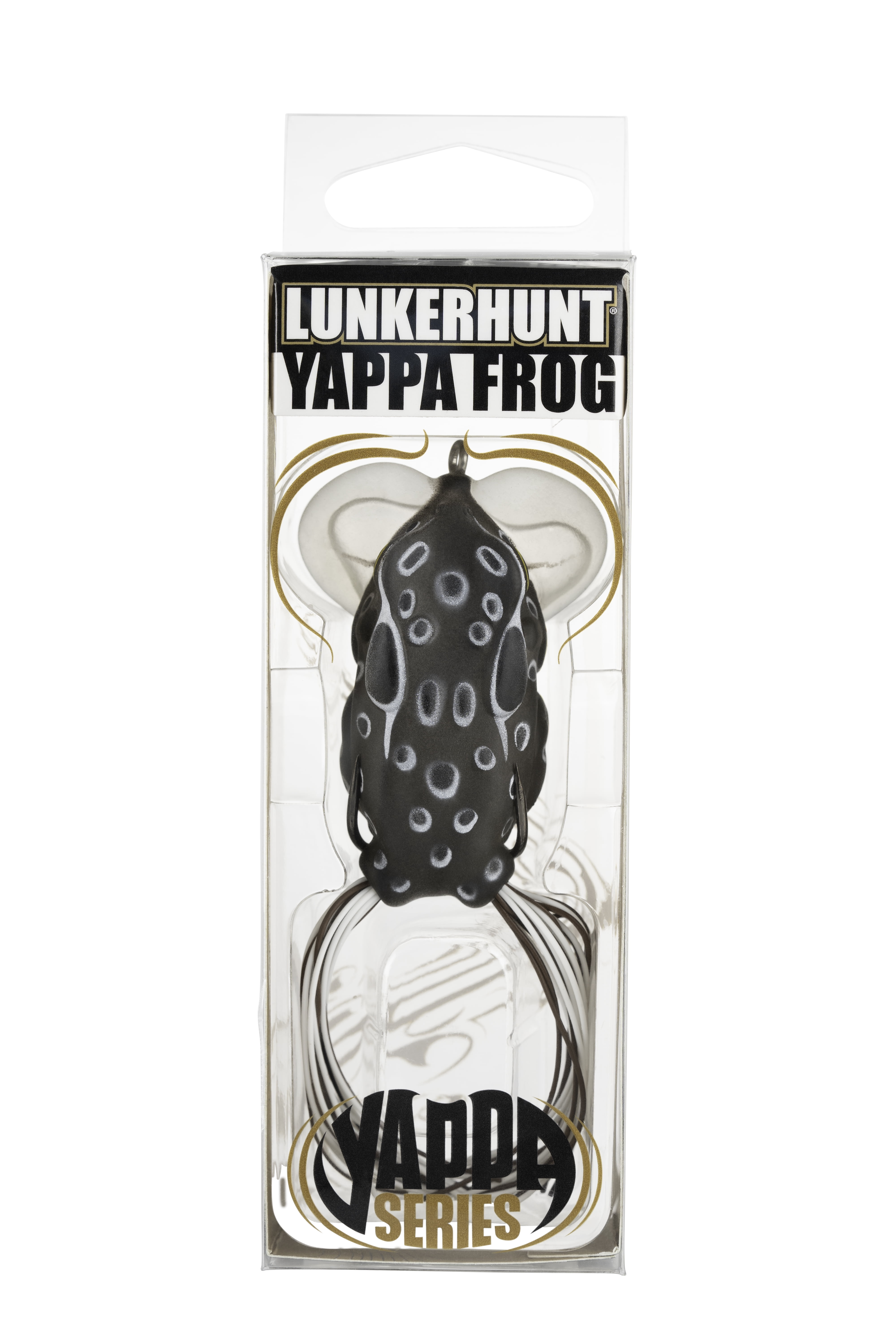(2 pack) Lunkerhunt Yappa Frog - Topwater Lure - Croaker,2.25in,1/2oz,Soft Baits,Fishing Lures