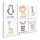 thumbnail image 3 of Set 6 Cuadros Niños Cuarto Bebé Animalitos, 3 of 4