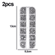 thumbnail image 2 of Diamantes de imitación para decoración de uñas, piedras para uñas con parte posterior plana Arte de uñas de cristal 3D Namotu CPB-US-CJZ275-5, 2 of 5