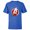 Royal, variant on Marvel Avengers Silver and Red Logo - Short Sleeve T-Shirt for Kids - Customized-White