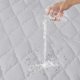 thumbnail image 5 of Sábana impermeable para cama | Cubierta fija antideslizante para colchón | Protector ajustable integral | Fibra de poliéster suave | Resistente a manchas y decoloración | 90x200cm | Para camas twin, 5 of 6