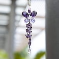 thumbnail image 3 of H&D Car Charms Rear View Mirror Accessorie Crystal Hanging Prisms (Purple), 3 of 6