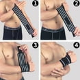 thumbnail image 7 of Windfall 1Pc Elastic Supports Gym Training Fist Straps Power Weight Lifting Wrist Wrap, 7 of 7